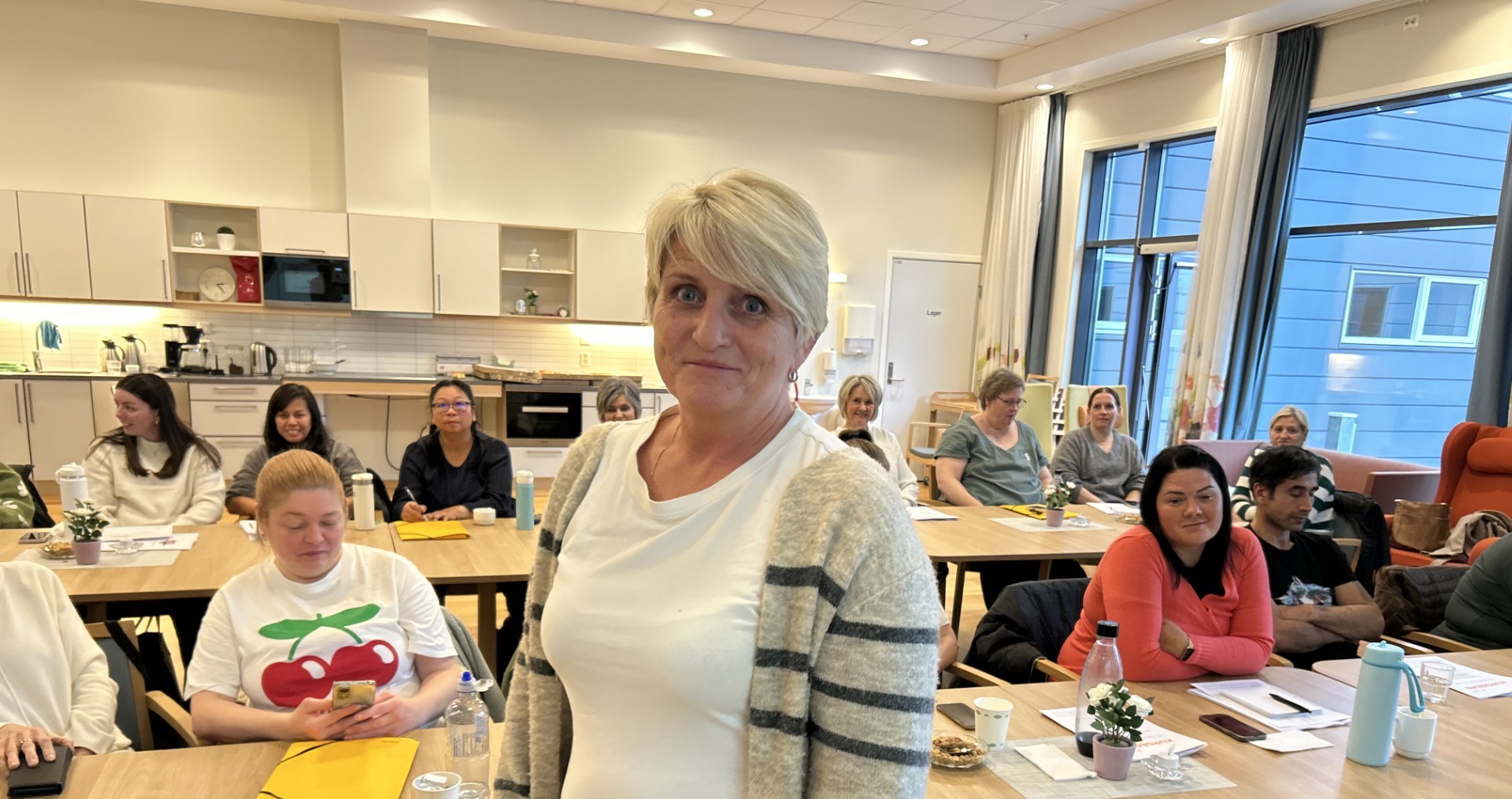 Hilde Larsen er fagleiar for reinhald.