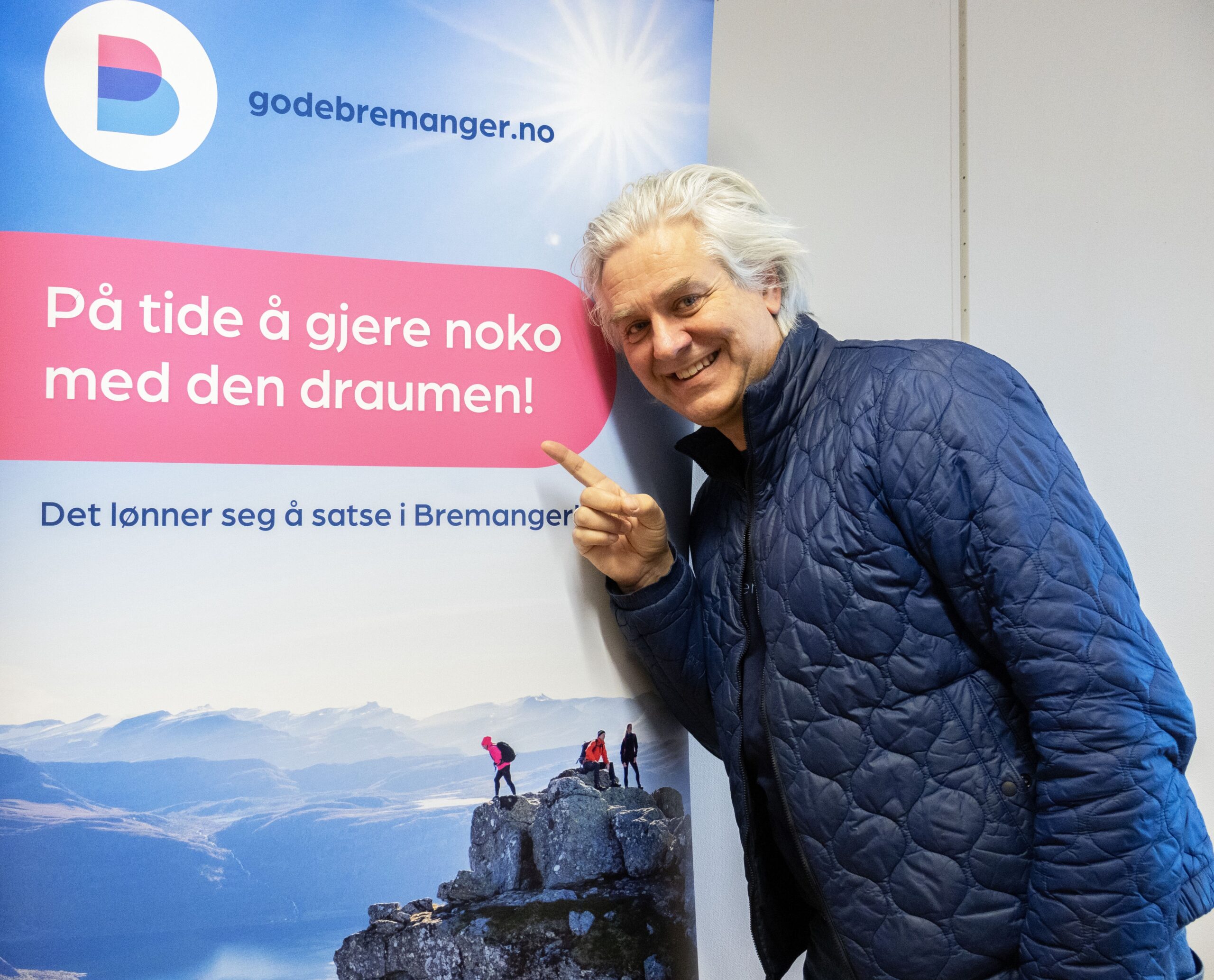 Bremanger kommune har lansert Gode Bremanger som ein del av satsinga med å løfte Rekrutteringspakken på ti millionar. – Framover skal vi bli meir synlege, seier prosjektleiar Dag H. Nestegard.