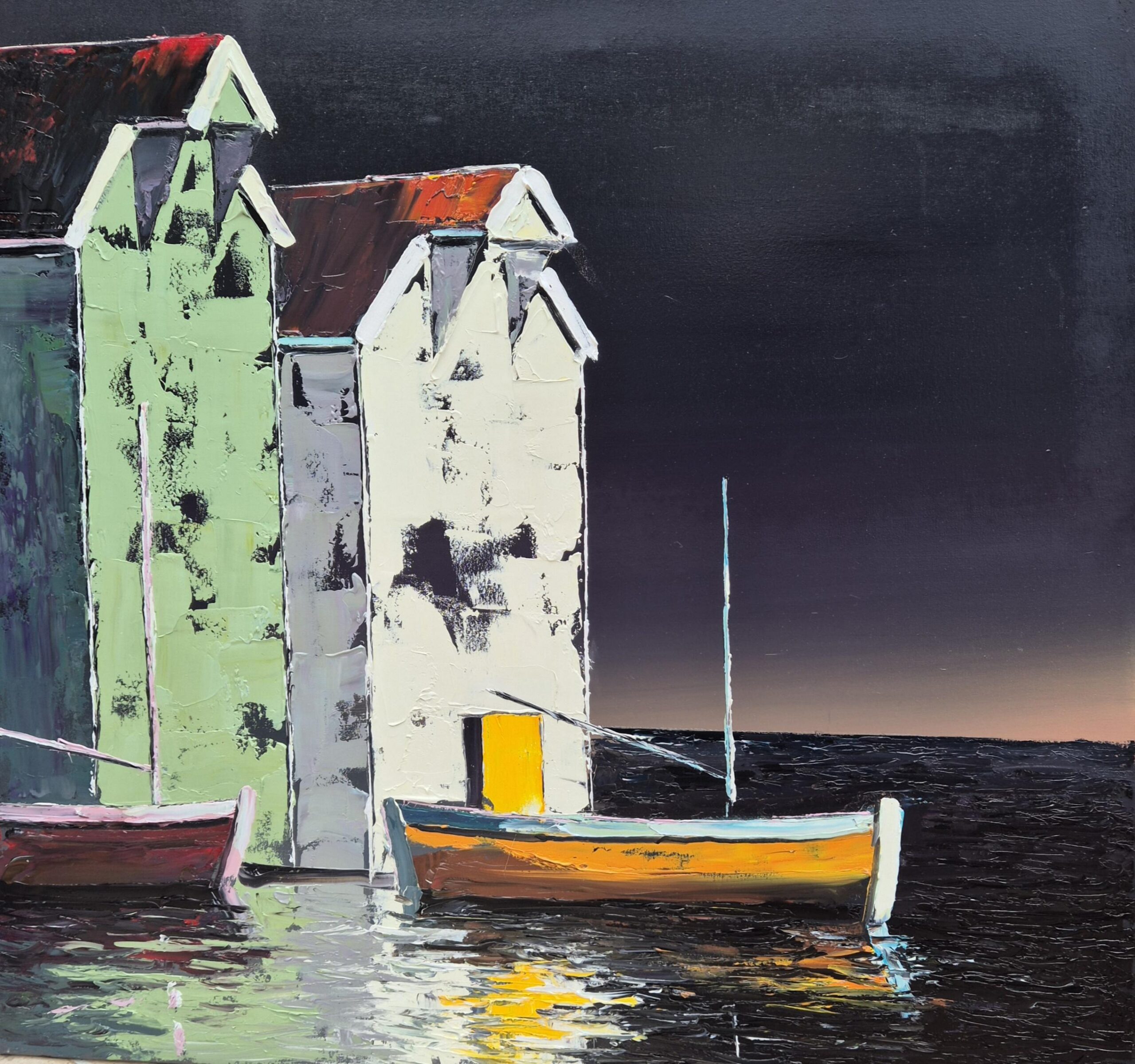 Lars Einar Tveit stiller ut på Lofnes.